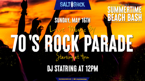 Sunday May 16th with 70s Rock Parade