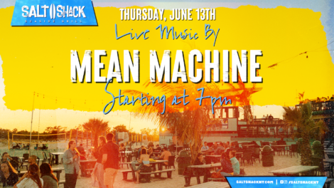 Thursday, June 13th Live music by Mean Machine at 7 pm 