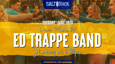 Tuesday, June 18th Live Music by The Ed Trappe Band at 6:30 pm