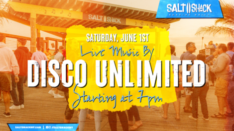 Saturday, June 1st live music by Disco Unlimited at 7 pm