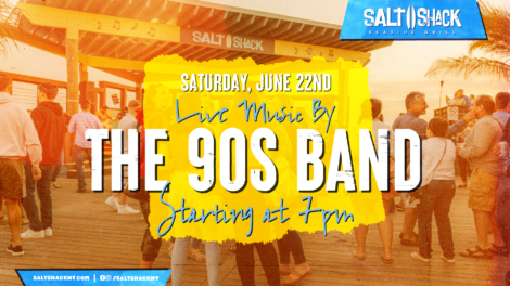 Saturday, June 22nd Live Music by The 90s band at 7 pm
