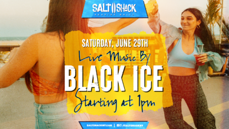 Saturday, June 29th live music by Black Ice at 1 pm