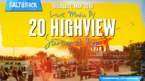 Thursday May 30th live music by 20 Highview at 7 pm
