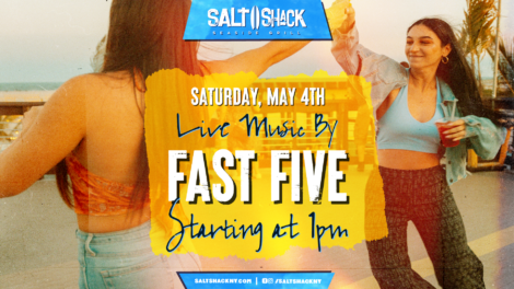 Saturday, May 4th Live music by Fast Five at 1 pm